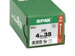 SPAX® Universalschrauben T20 4,5x35 500 St.