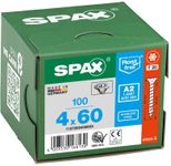 SPAX® Universalschrauben A2 T20 4x60 100 St.