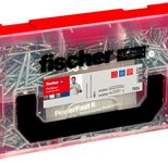 fischer Holzbauschrauben-Sortiment FixTainer PowerFast II PZ 702-teilig