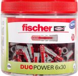 fischer DuoPower 6x30 Dose Universaldübel-Sortiment 6 x 30 mm, 200 Stück