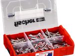 fischer FixTainer - DuoPower / DuoSeal + S Dübel- und Schrauben-Sortiment 275 Stück