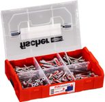 fischer FixTainer - DuoPower / DuoSeal + S Dübel- und Schrauben-Sortiment 275 Stück