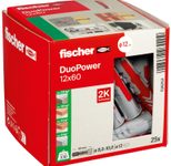 fischer DuoPower 12x60 Universaldübel-Sortiment 12 x 60 mm, 25 Stück