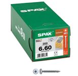 SPAX® Holzbauschrauben T30 6x60 200 St.