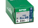 SPAX® Universalschrauben Z2 3,5x35 1000 St.