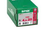 SPAX® Universalschrauben Z2 4,5x20 1000 St.