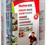 fischer Profi-Box - DuoPower Dübel- und Schrauben-Sortiment 150 Stück