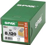SPAX® Holzbauschrauben T40 8x120 50 St.