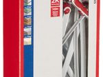 fischer DuoTec 10 S PH Dübel mit Schrauben 10 x 50 mm, 10 Stück
