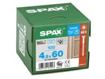 SPAX® Fassadenschrauben A2 T20 4,5x60 100 St.