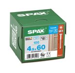 SPAX® Fassadenschrauben A2 T20 4,5x60 100 St.