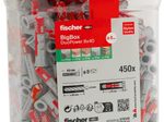 fischer BigBox - DuoPower 8x40 Universaldübel-Sortiment 8 x 40 mm, 450 Stück