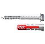 fischer DuoPower ETA 8x40 Dübel mit Schrauben 8 x 48 mm, 50 Stück