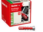 fischer DuoPower 14x70 S Dübel mit Schrauben 14 x 70 mm, 8 Stück