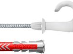 fischer EasyHook Round - DuoPower 8x40 Dübel mit Schrauben 25 Stück