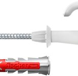 fischer EasyHook Round - DuoPower 8x40 Dübel mit Schrauben 25 Stück