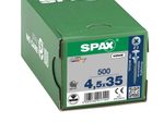 SPAX® Universalschrauben Z2 4,5x35 500 St.
