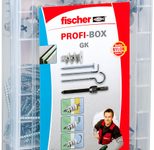 fischer Profi-Box - GK + Screws Dübel- und Schrauben-Sortiment 101 Stück