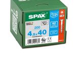 SPAX® Universalschrauben A2 T20 4,5x40 200 St.
