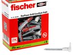 fischer EasyHook Angle - DuoPower 8x40 Dübel mit Schrauben 25 Stück