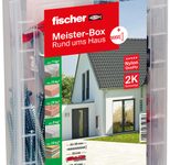 fischer Meister-Box - DuoLine Dübel- und Schrauben-Sortiment 91 Stück