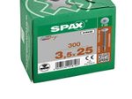 SPAX® Rückwandschrauben T20 3,5x25 300 St.