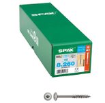 SPAX® Holzbauschrauben T40 A2 8x260 50 St.