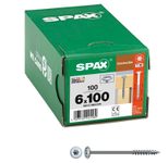 SPAX® Holzbauschrauben T30 6x100 100 St.