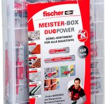 fischer Meister-Box - DuoPower kurz/lang Universaldübel-Sortiment 150 Stück