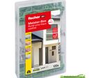 fischer Meister-Box - SX Plus Green S A2 Dübel- und Schrauben-Sortiment 120 Stück
