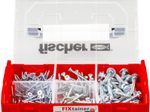 fischer FixTainer Dübel mit Schrauben 210 Stück