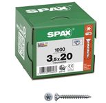 SPAX® Universalschrauben T20 3,5x20 1000 St.