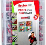 fischer Profi-Box - DuoPower Universaldübel-Sortiment 132 Stück