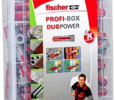 fischer Profi-Box - DuoPower Universaldübel-Sortiment 132 Stück