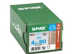 SPAX® Fassadenschrauben A2 T20 4,5x80 100 St.
