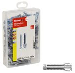 fischer Meister-Box - SX Plus S Dübel- und Schrauben-Sortiment 160 Stück
