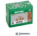 SPAX® Rückwandschrauben T20 4x25mm 300 St.