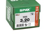 SPAX® Universalschrauben T10 3x20 1000 St.