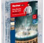fischer Holzbauschrauben-Sortiment Meisterbox - PowerFast II SK TG/VG TX 222-teilig