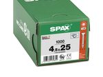 SPAX® Universalschrauben T20 4,5x25 1000 St.