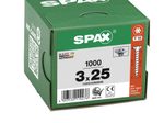 SPAX® Universalschrauben T10 Senkkopf WIROX 3 x 25 mm