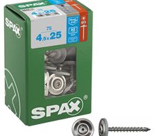SPAX® Spenglerschrauben T20 A2 4,5x25 75 St.