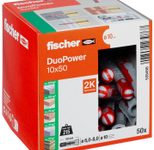 fischer DuoPower 10x50 Universaldübel-Sortiment 10 x 50 mm, 50 Stück