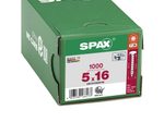 SPAX® Universalschrauben T20 5x16mm 1000 St.