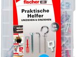 fischer Praktische Helfer-Umzug DuoPower Dübel- und Schrauben-Sortiment 76 Stück