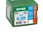 SPAX® Universalschrauben A2 T20 5x45 200 St.