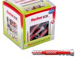 fischer DuoPower 8x65 S PH Dübel mit Schrauben 25 Stück
