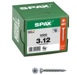 SPAX® Universalschrauben T10 Senkkopf WIROX 3 x 12 mm