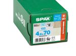 SPAX® Fassadenschrauben A2 T15 4,5x70 100 St.