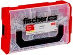 fischer FixTainer - SX Plus S Dübel- und Schrauben-Sortiment 210 Stück